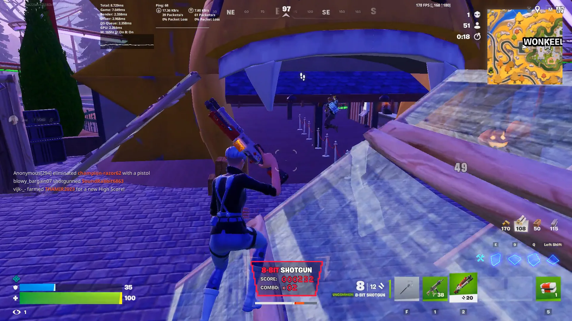 fortnite, original frame without DLSS 5