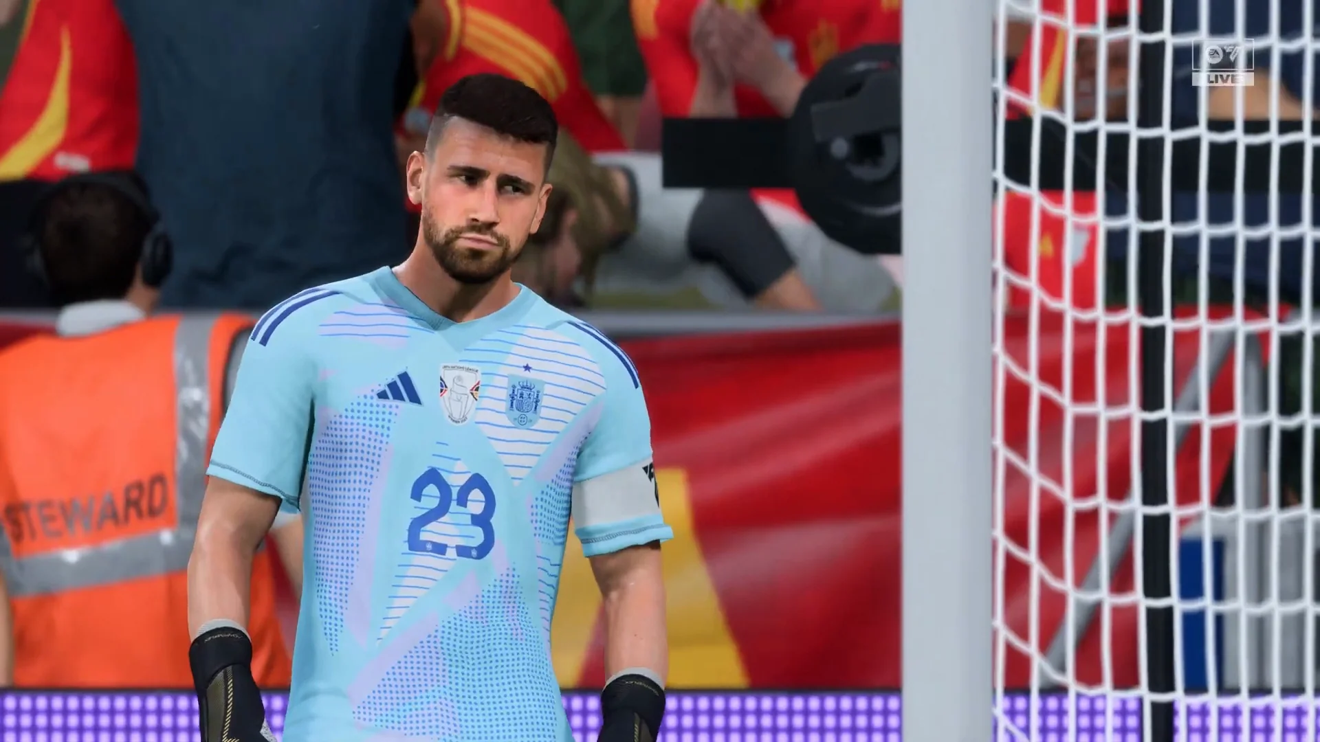 EA Sports FC 26, DLSS 5를 적용하지 않은 원본 프레임