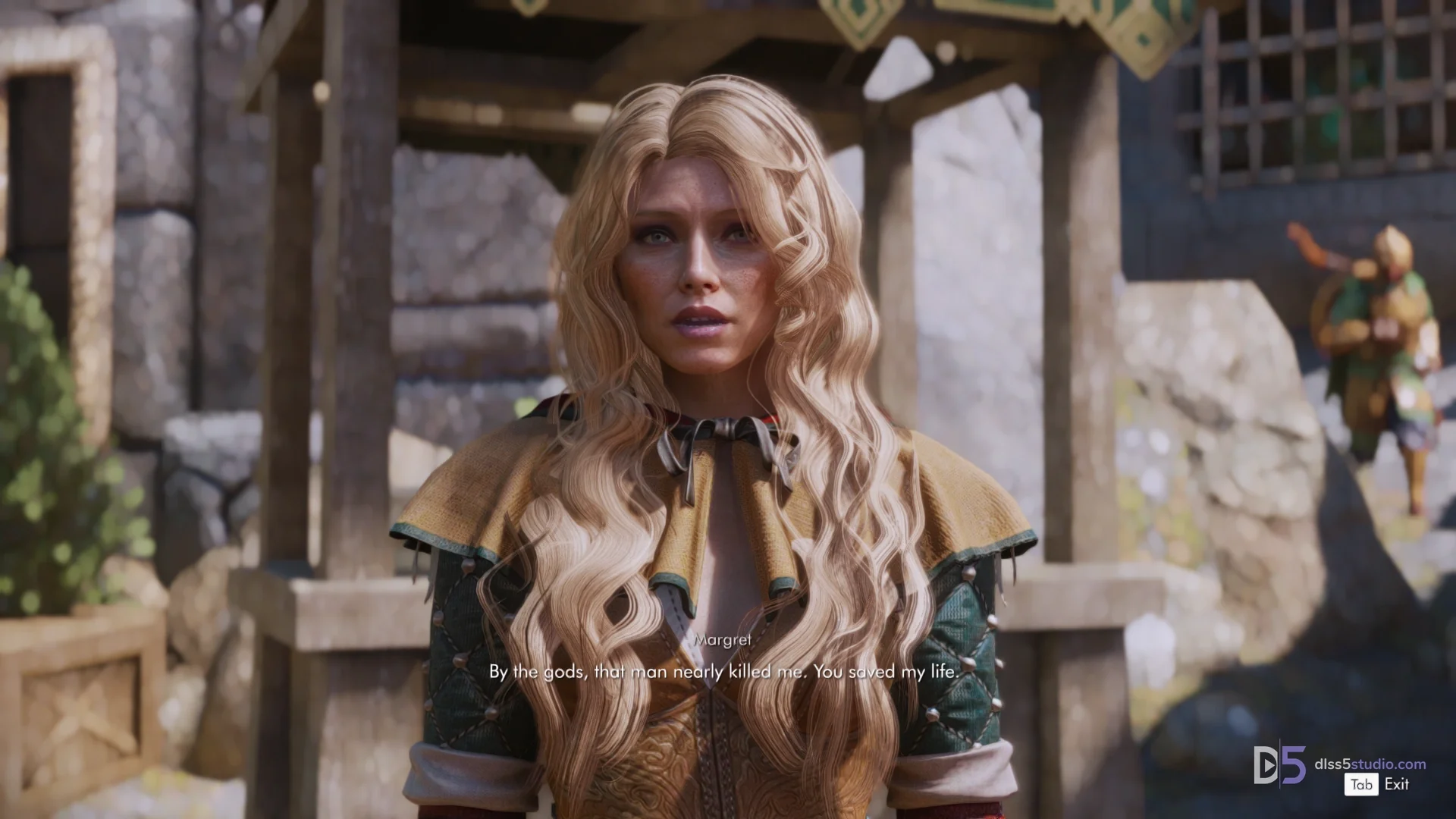 Skyrim z DLSS 5 Neural Rendering, tryb DLAA