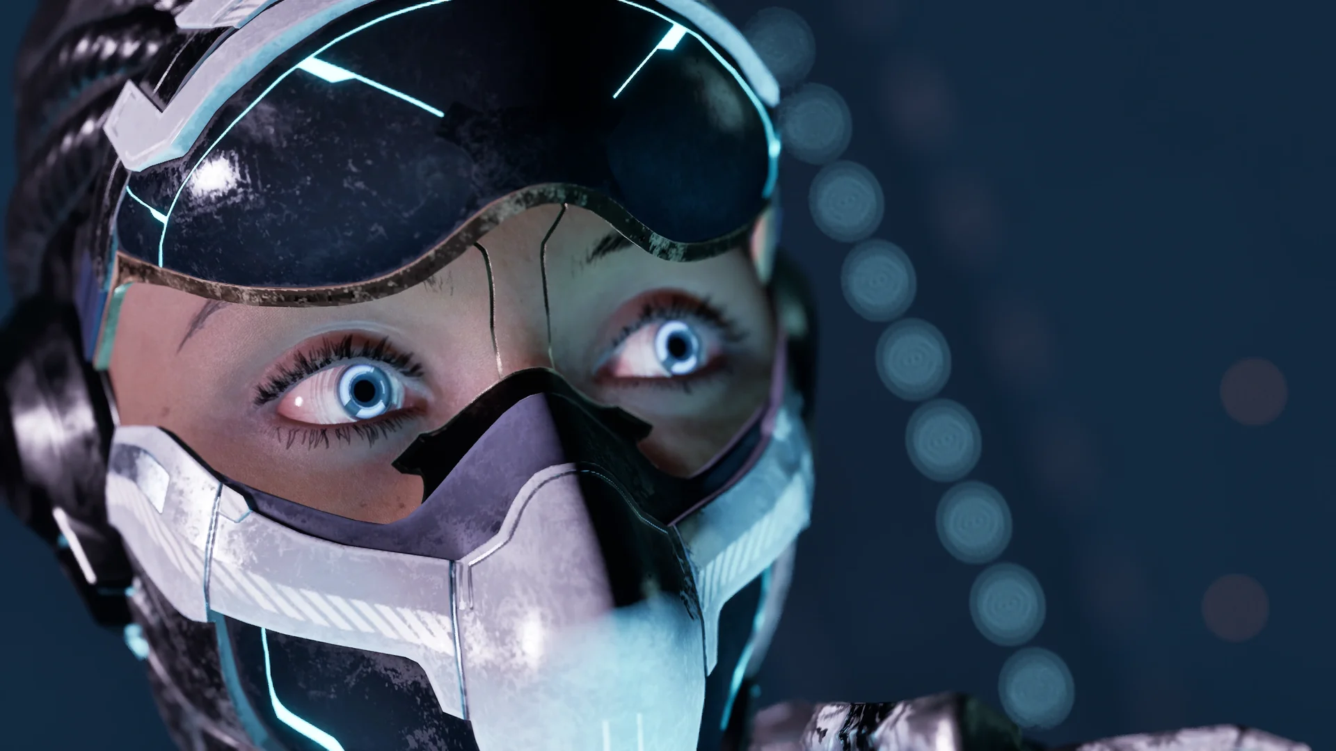 Steel Seed, DLSS 5를 적용하지 않은 원본 프레임