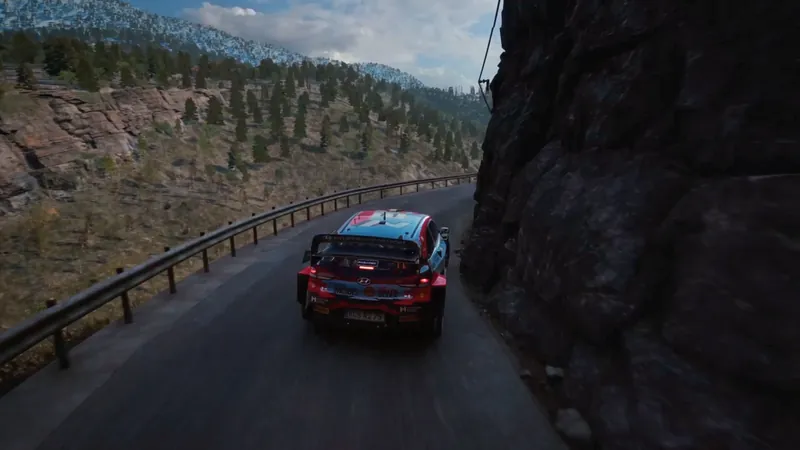 EA Sports WRC with DLSS 5 Neural Rendering, DLAA mode