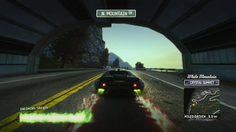Burnout Paradise Remastered mit DLSS 5 Neural Rendering, Modus DLAA