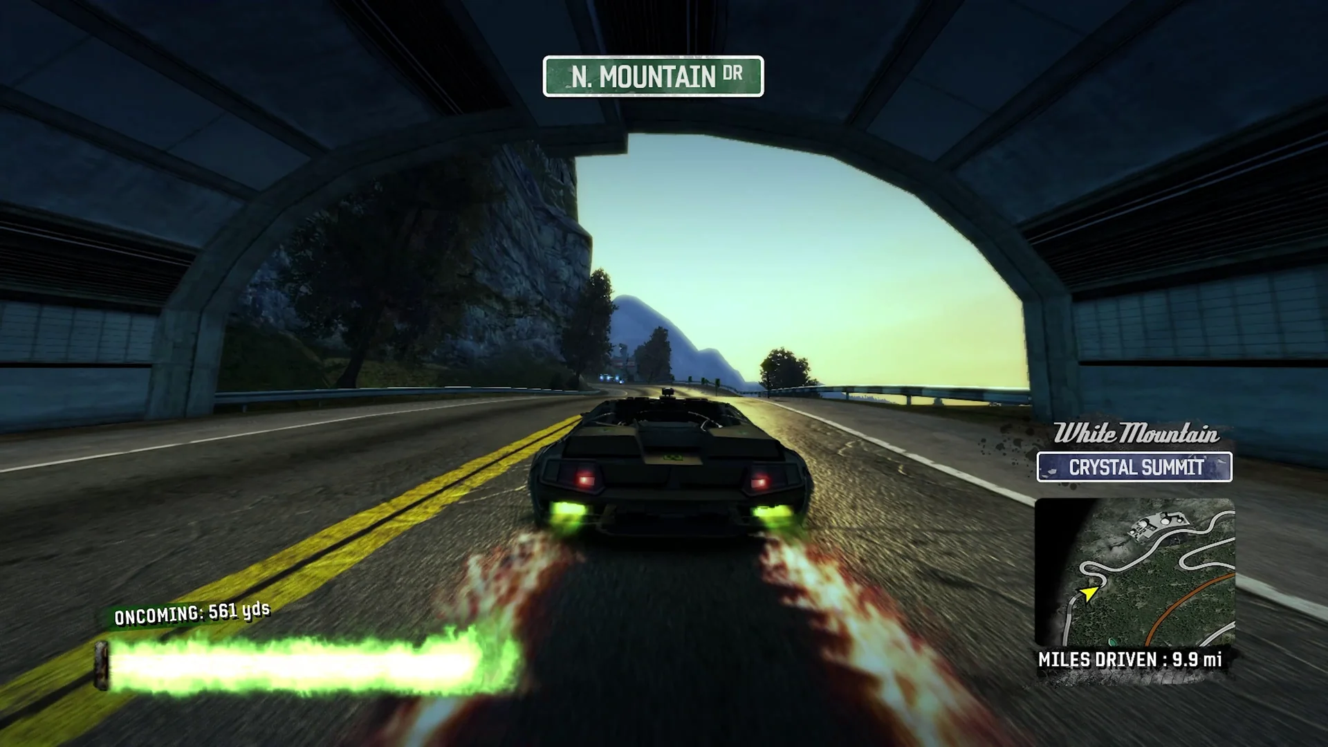 Burnout Paradise, DLSS 5를 적용하지 않은 원본 프레임