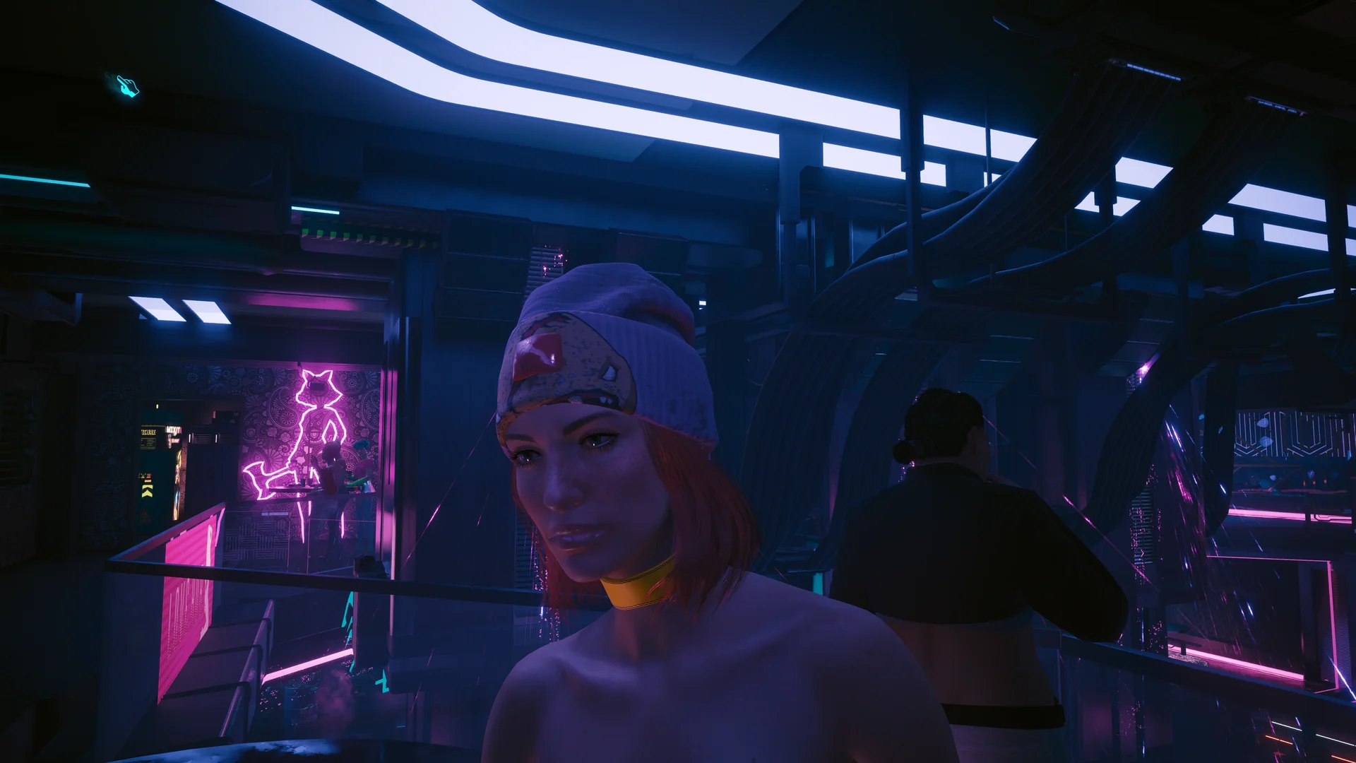 Cyberpunk 2077, oryginalna klatka bez DLSS 5