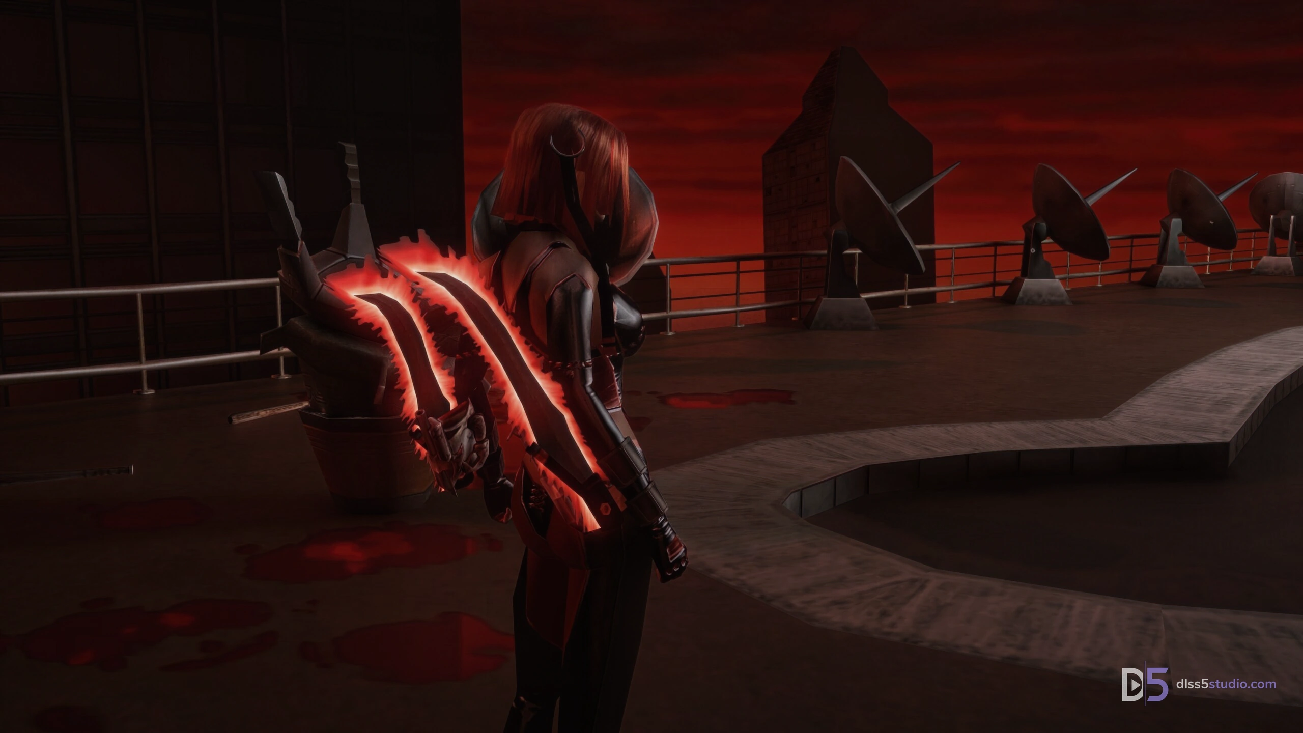 BloodRayne 2 mit DLSS 5 Neural Rendering, Modus DLAA