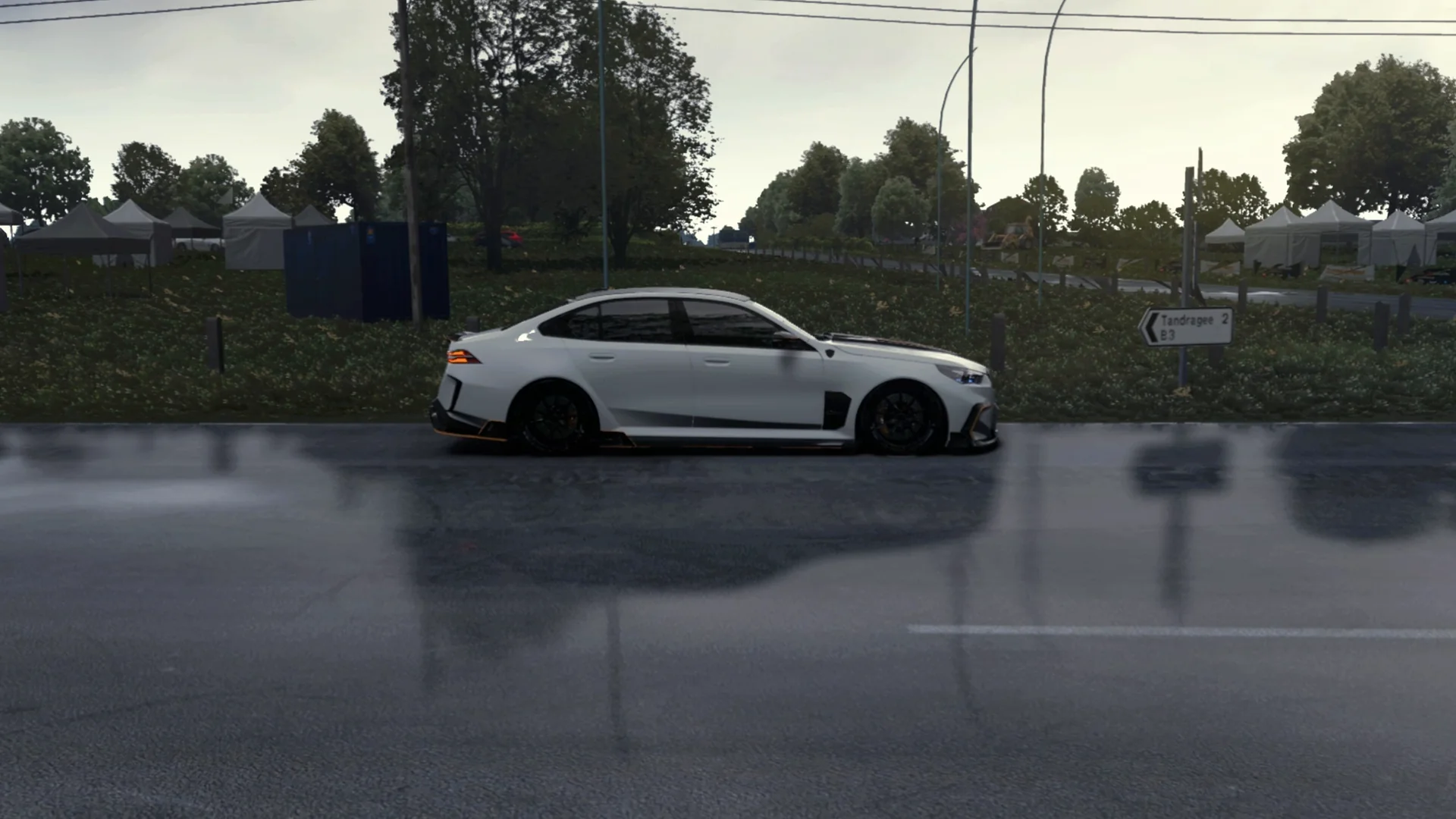 Assetto Corsa, frame asli tanpa DLSS 5