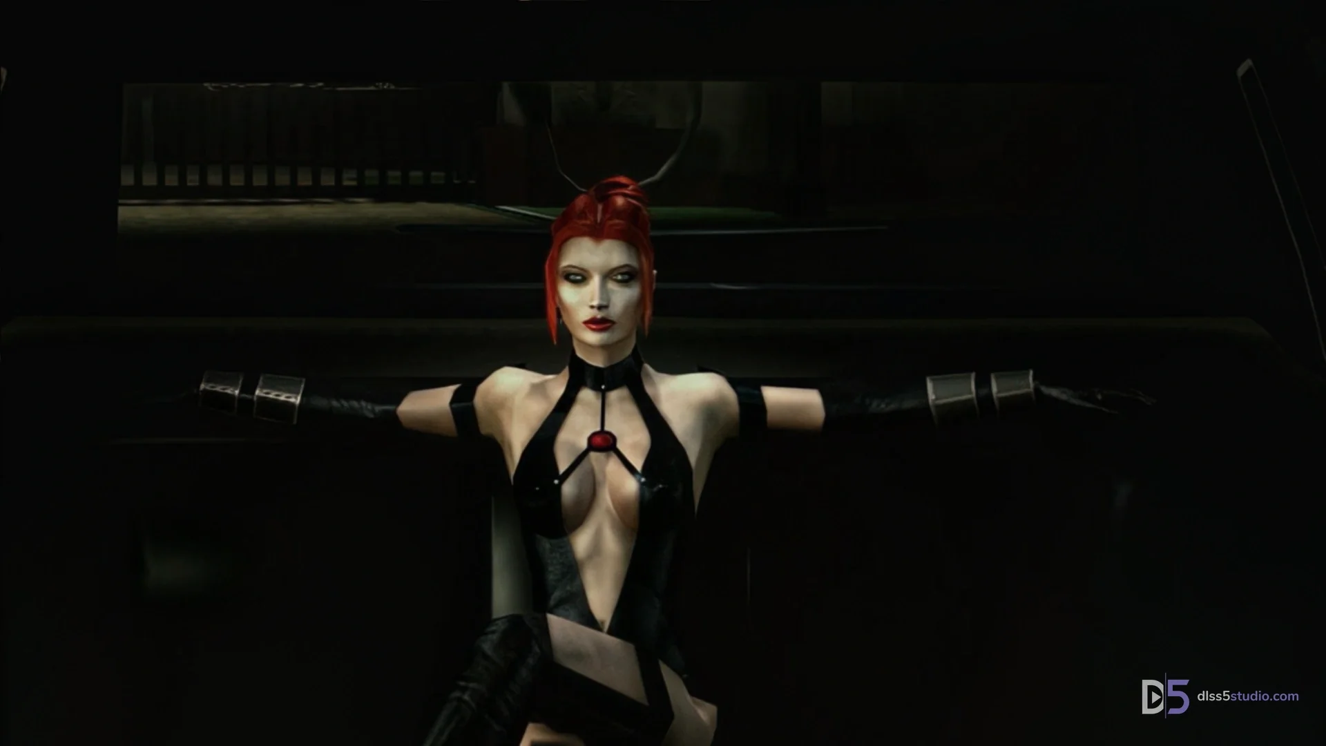 BloodRayne 2, DLSS 5 Neural Rendering 적용 (DLAA 모드)