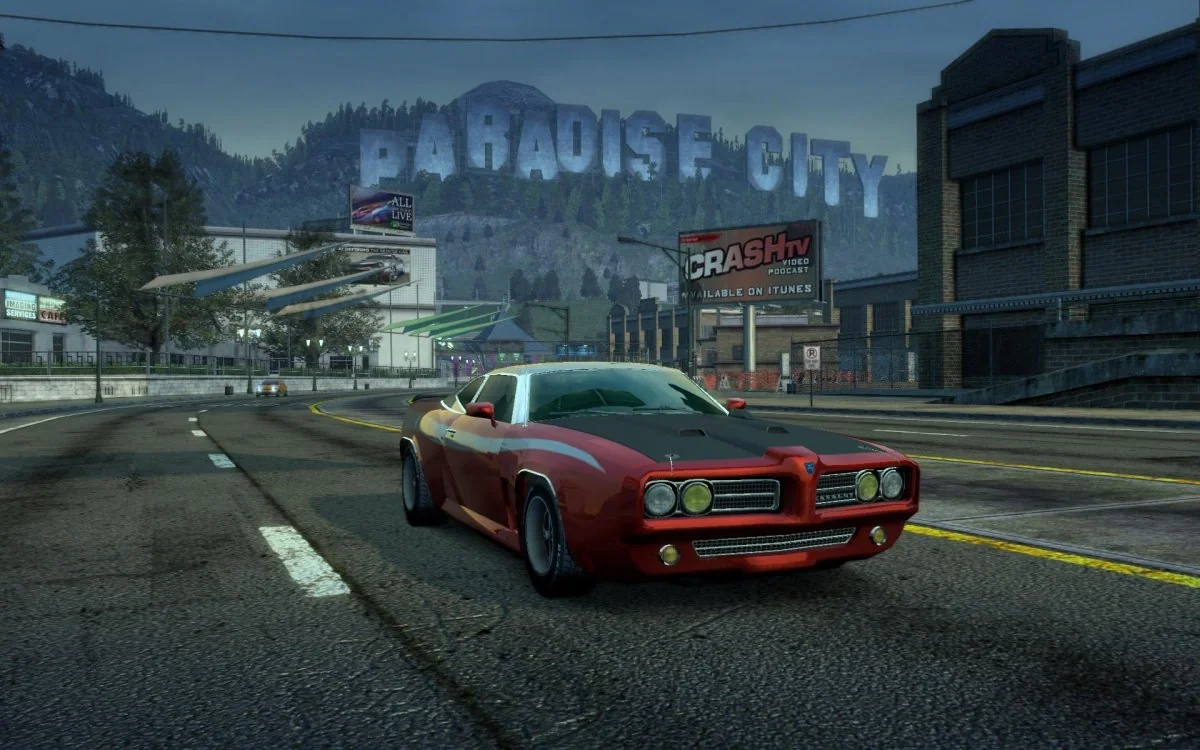 Burnout Paradise, frame asli tanpa DLSS 5